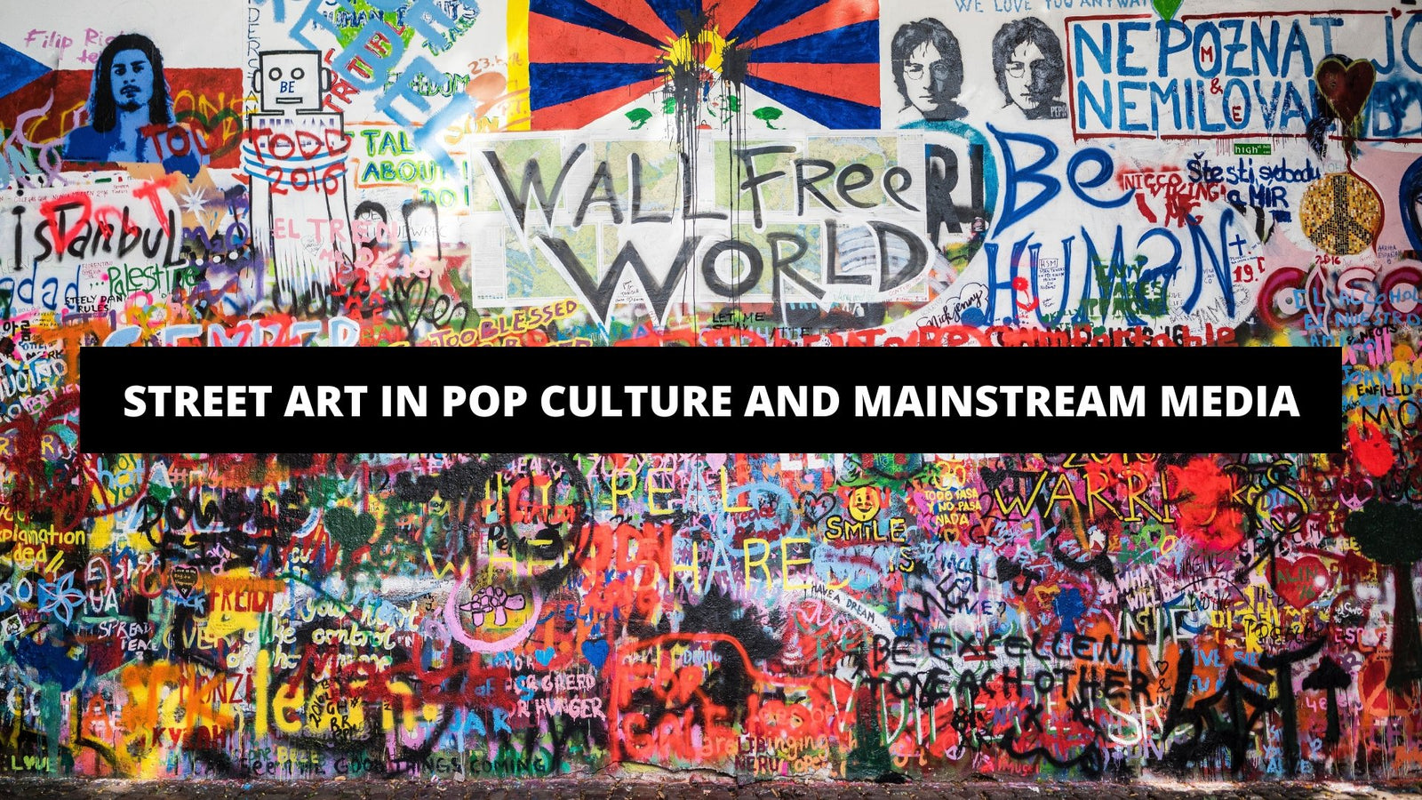 Street Art In Pop Culture And Mainstream Media - The Trendy Art