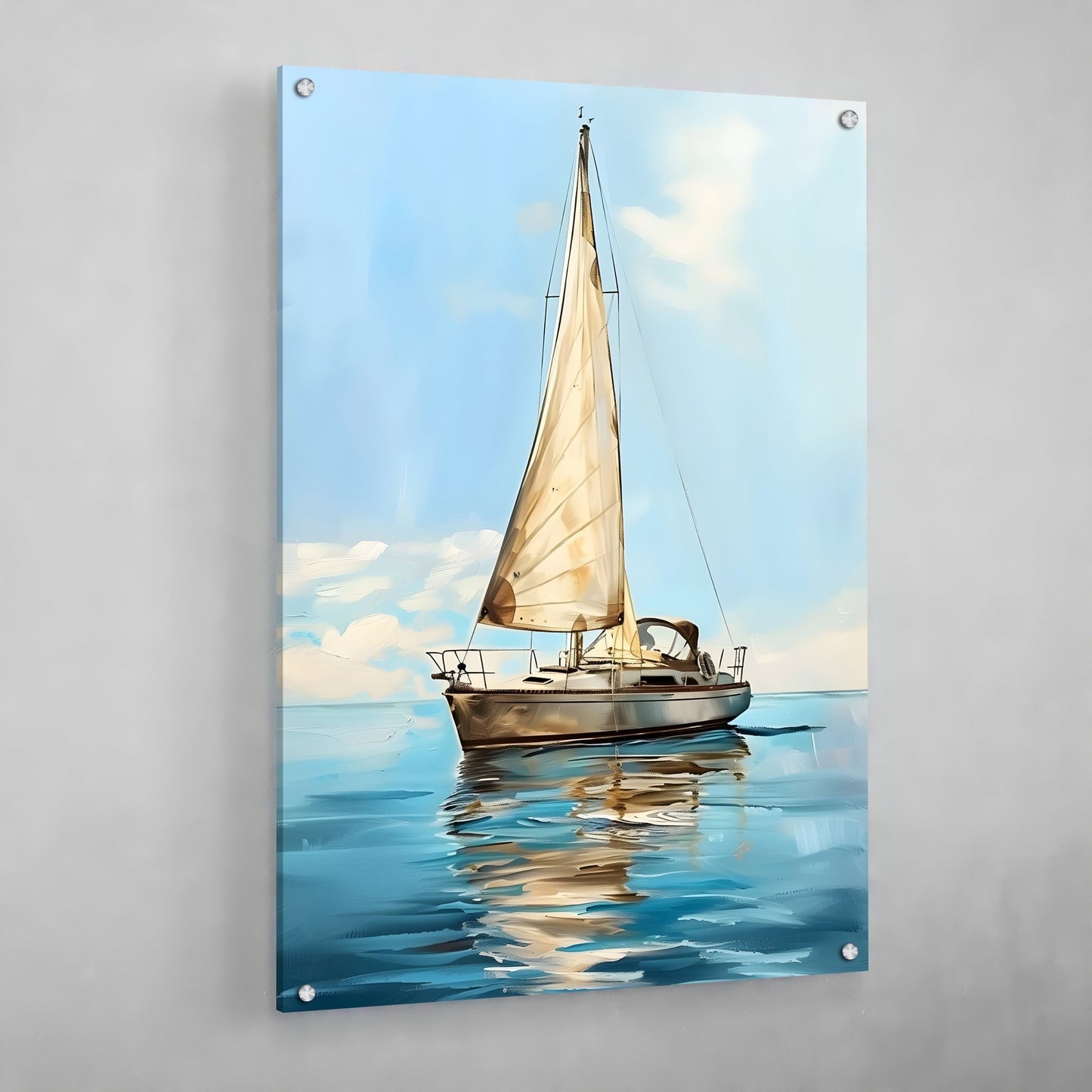 Coastal Abstract Wall Art - The Trendy Art