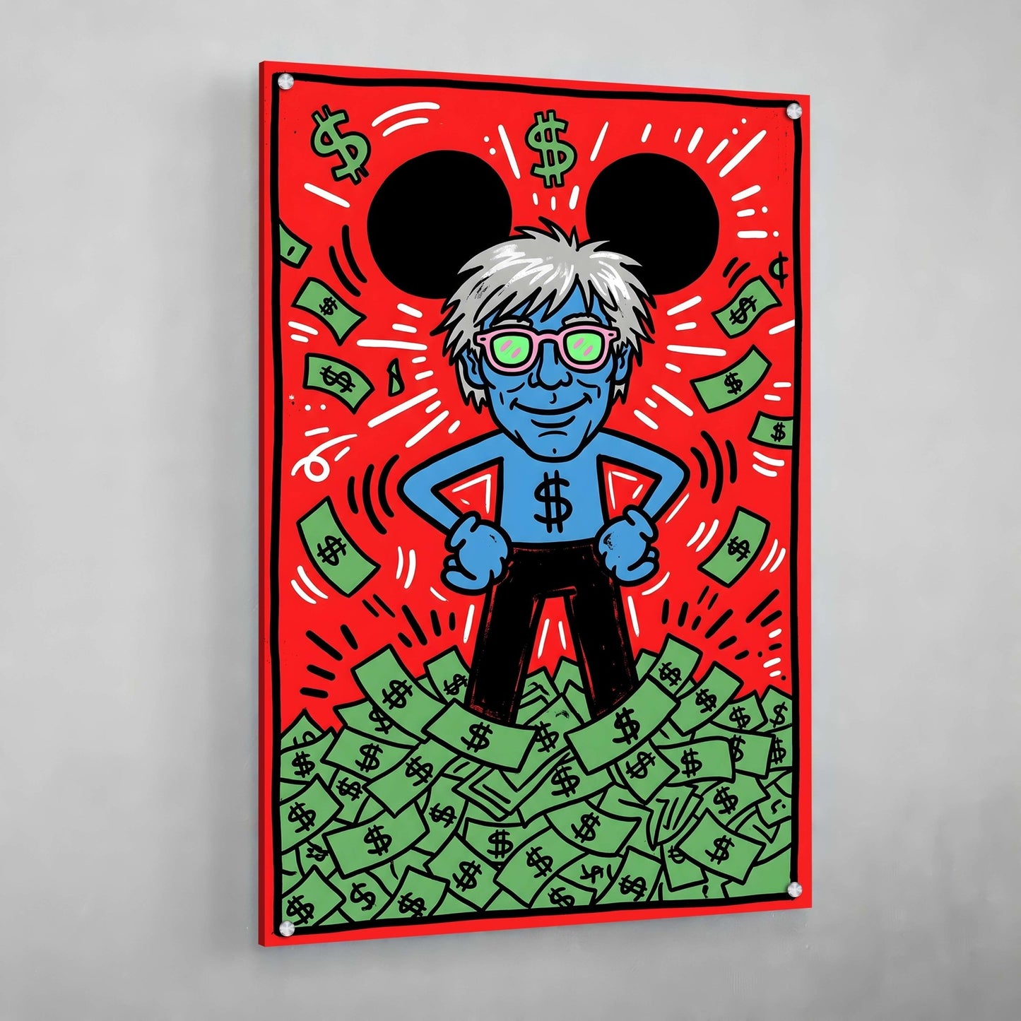 Luxury Pop Culture Canvas - The Trendy Art