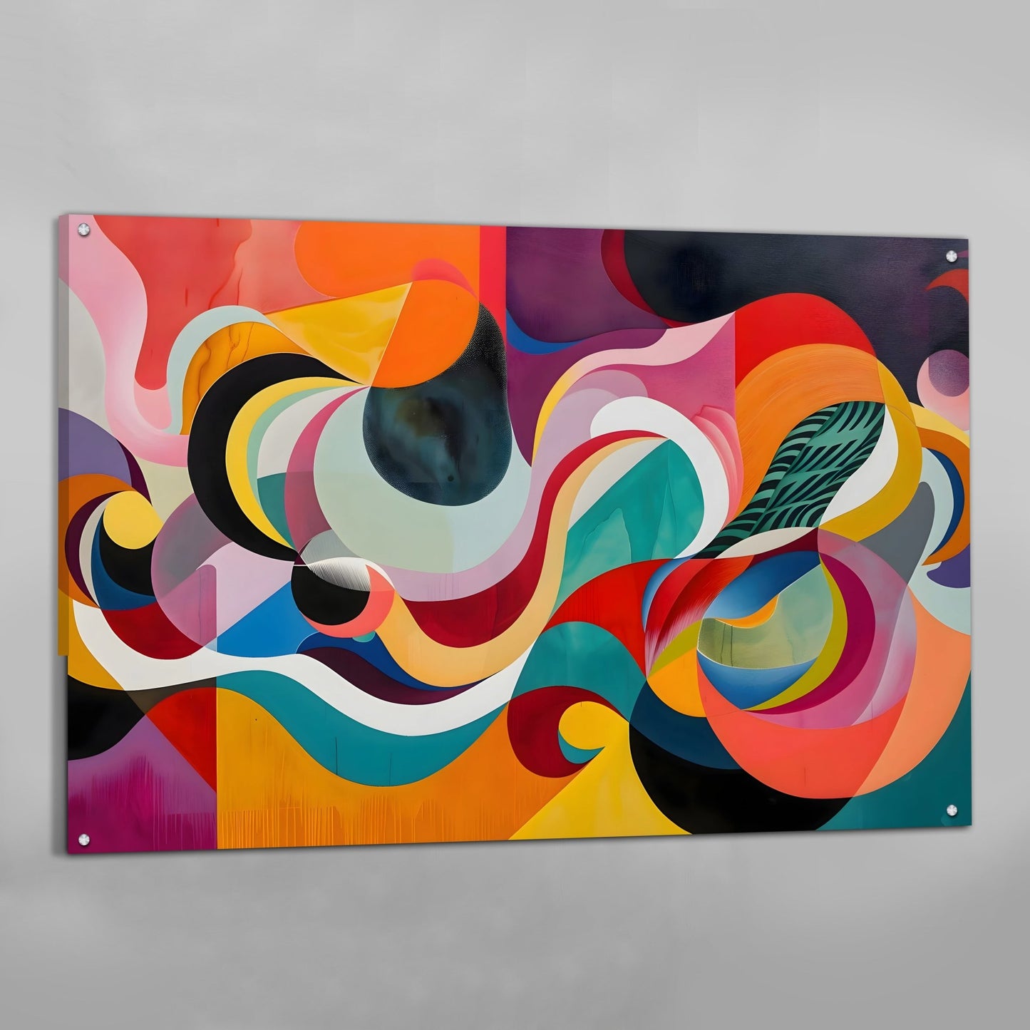 Mid Century Modern Wall Art - The Trendy Art