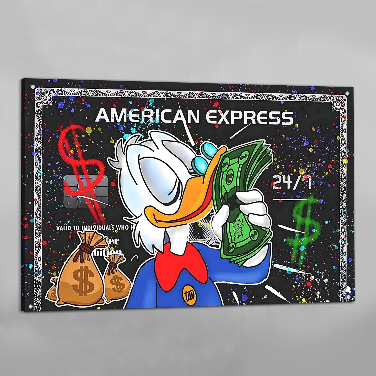 American Success Canvas - The Trendy Art