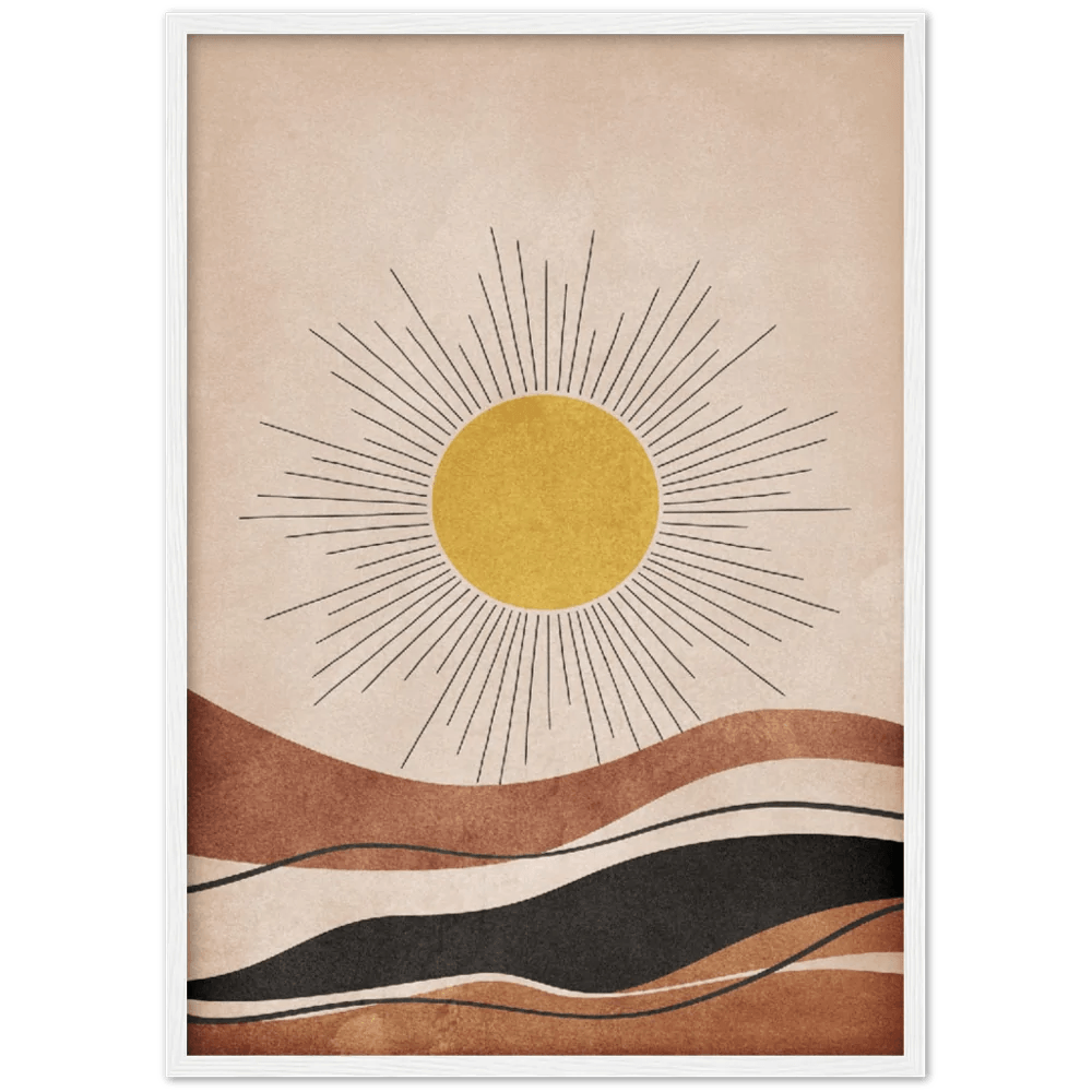 Boho Landscape Wall Art - The Trendy Art