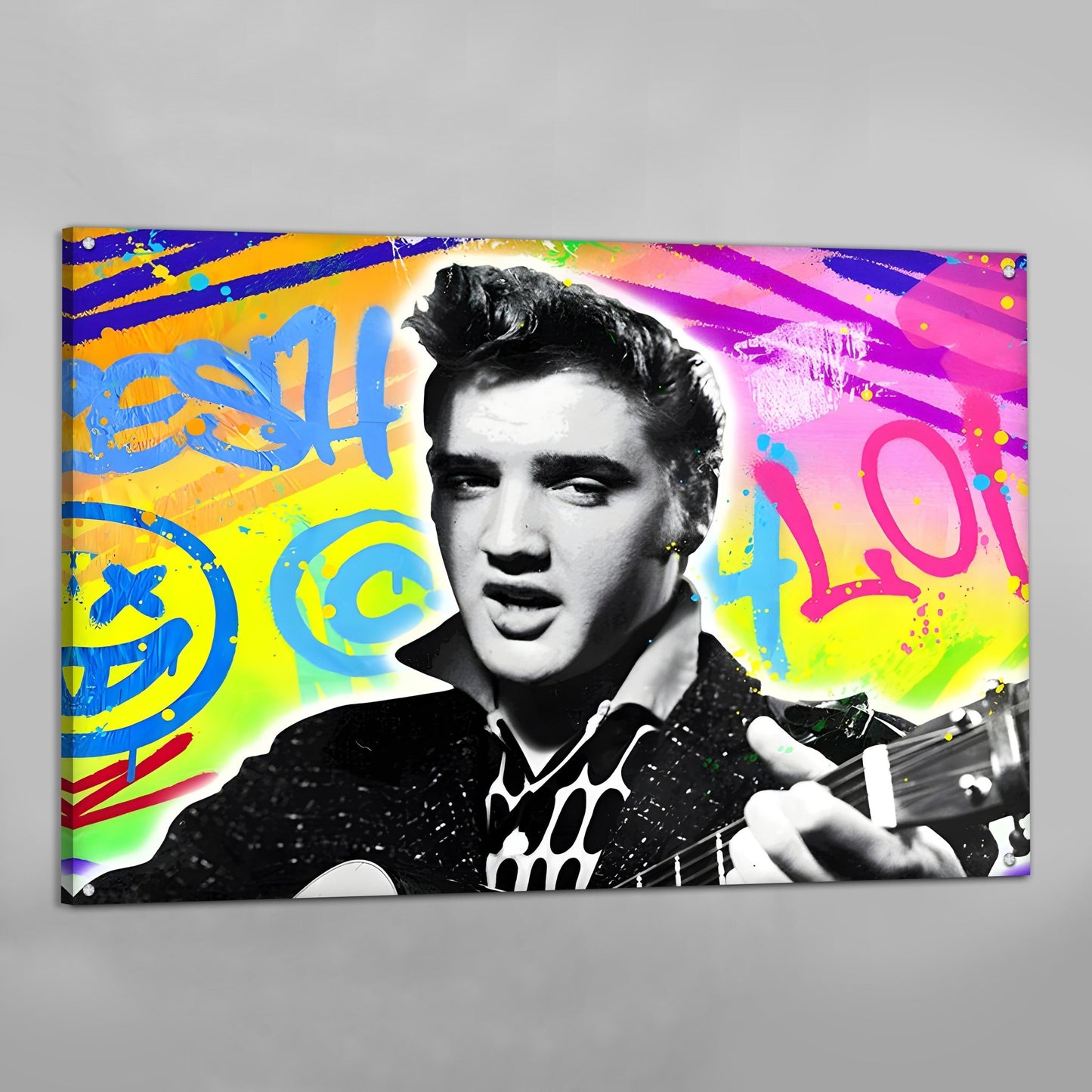 Elvis Presley Pop Art - The Trendy Art