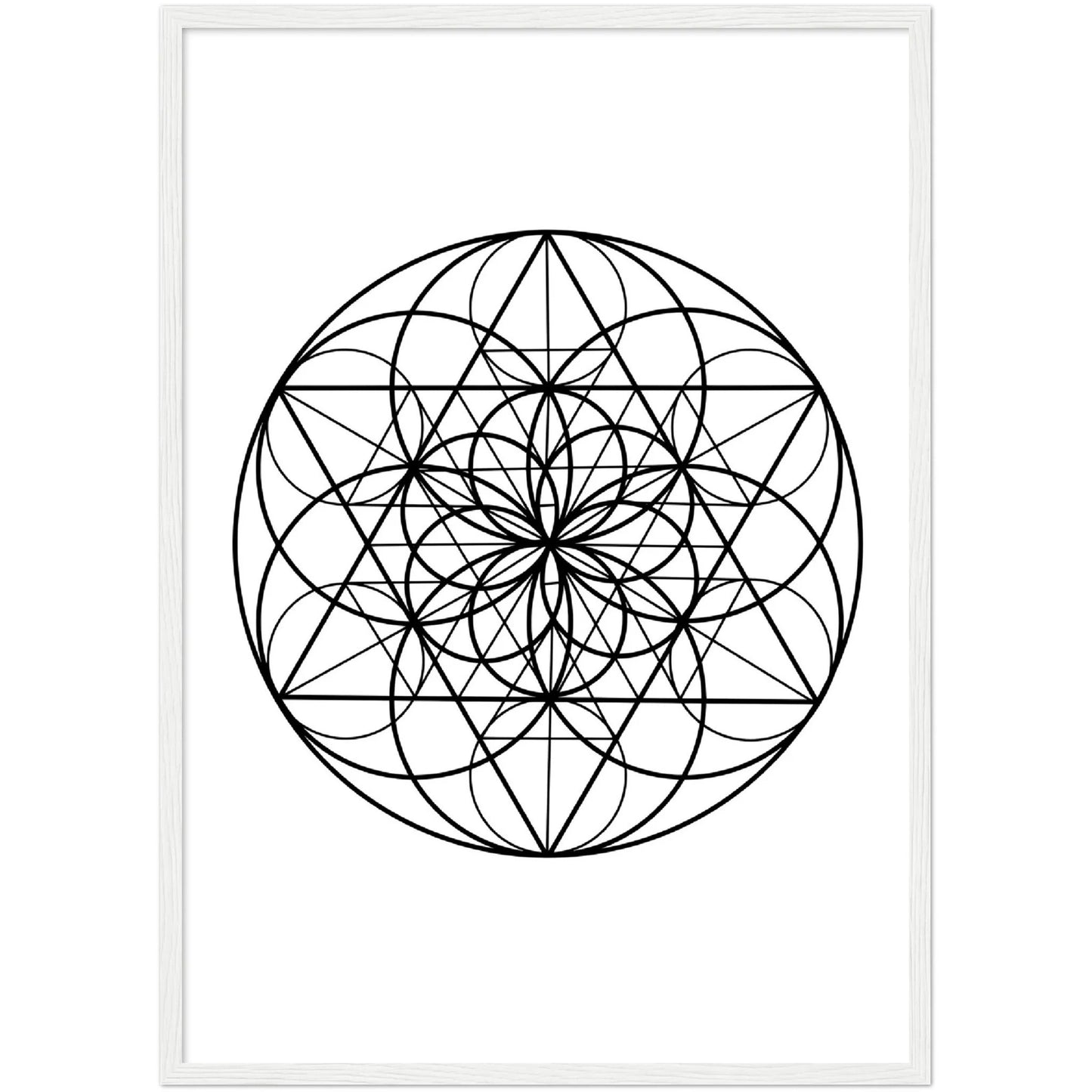 Geometric Mandala Wall Art - The Trendy Art