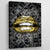 Gold Lips Wall Art - The Trendy Art
