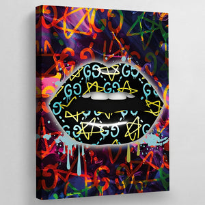 Lips Wall Art - The Trendy Art