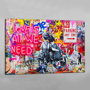 Love Is All We Need Wall Art - The Trendy Art