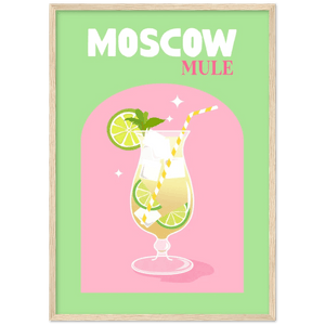Moscow Mule Retro Wall Art - The Trendy Art