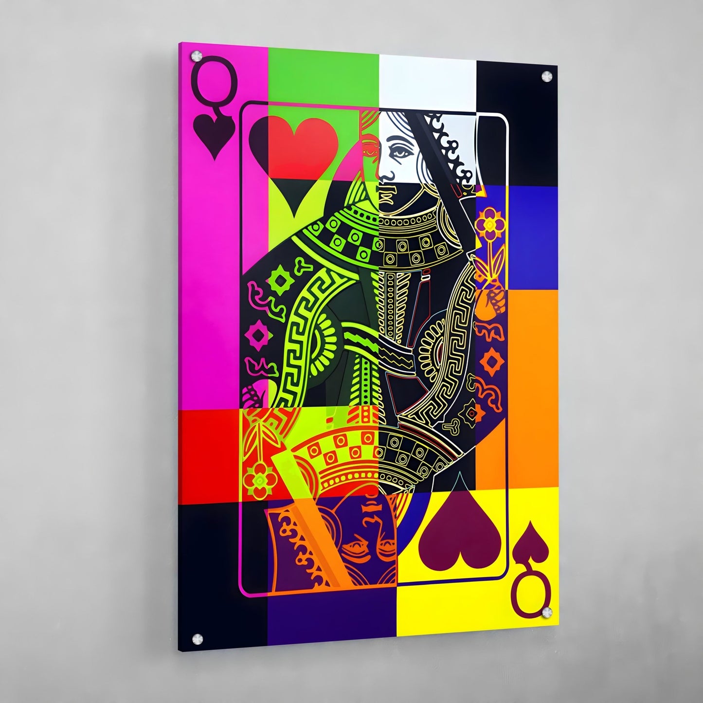 Queen Of Hearts Art - The Trendy Art