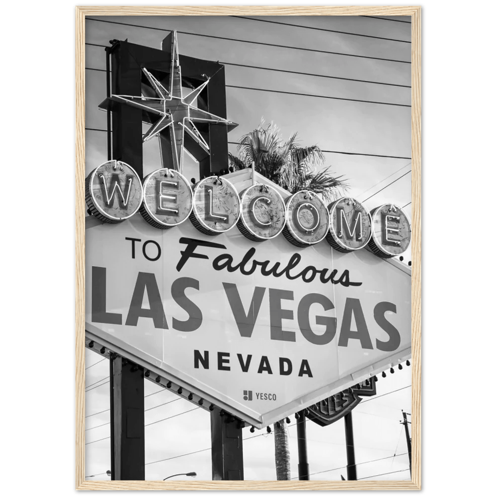 Vintage Las Vegas Wall Art - The Trendy Art