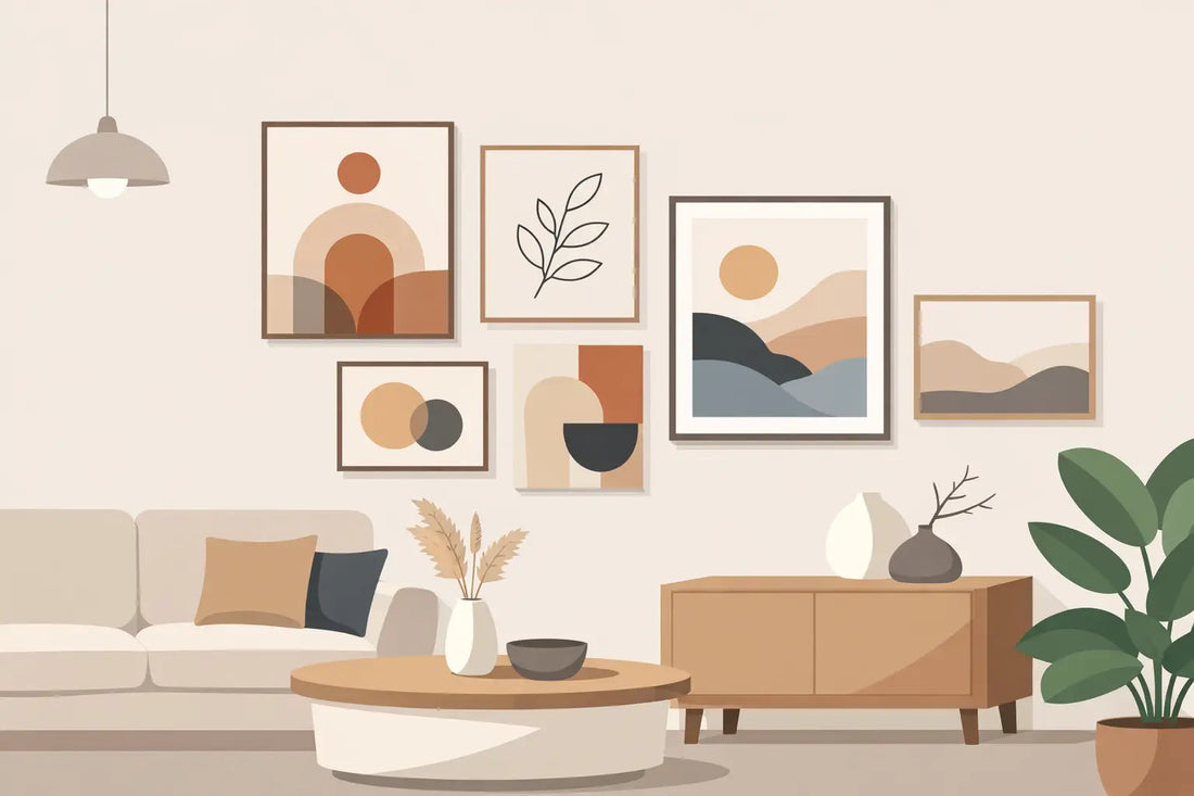 How to Mix Minimalist Wall Art Without Clutter