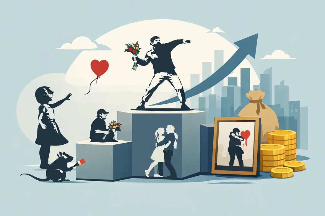 10 Most Valuable Banksy Art Works Ranked - The Trendy Art