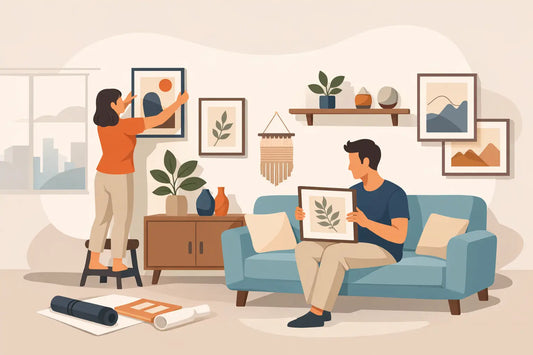 12 Best Renter Friendly Wall Art Ideas for Apartments