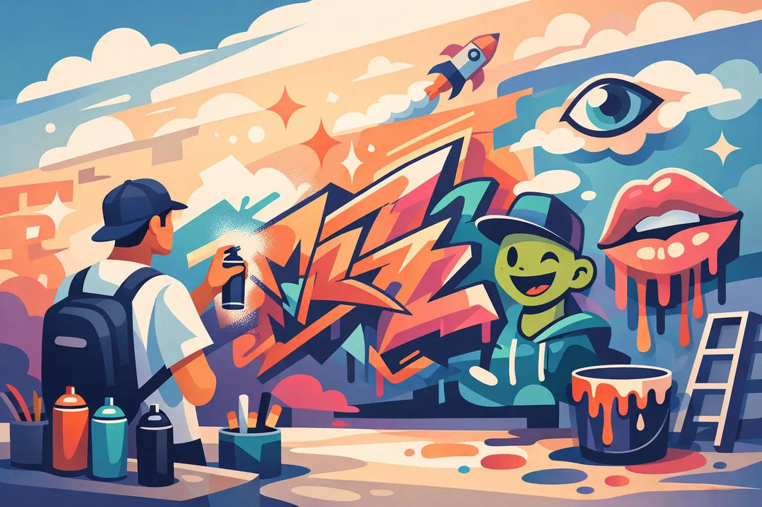 11 Graffiti Wall Painting Ideas That Pop - The Trendy Art