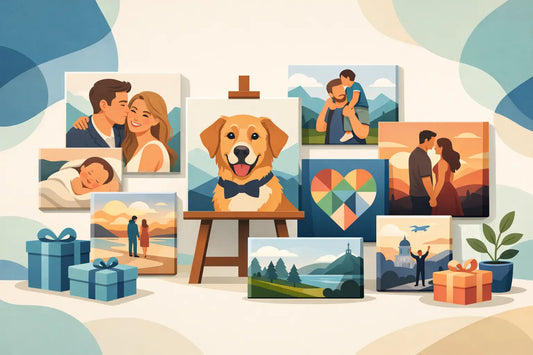 12 Custom Photo Canvas Gift Examples That Pop