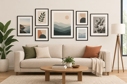 Gallery Wall Layout Guide for Modern Homes
