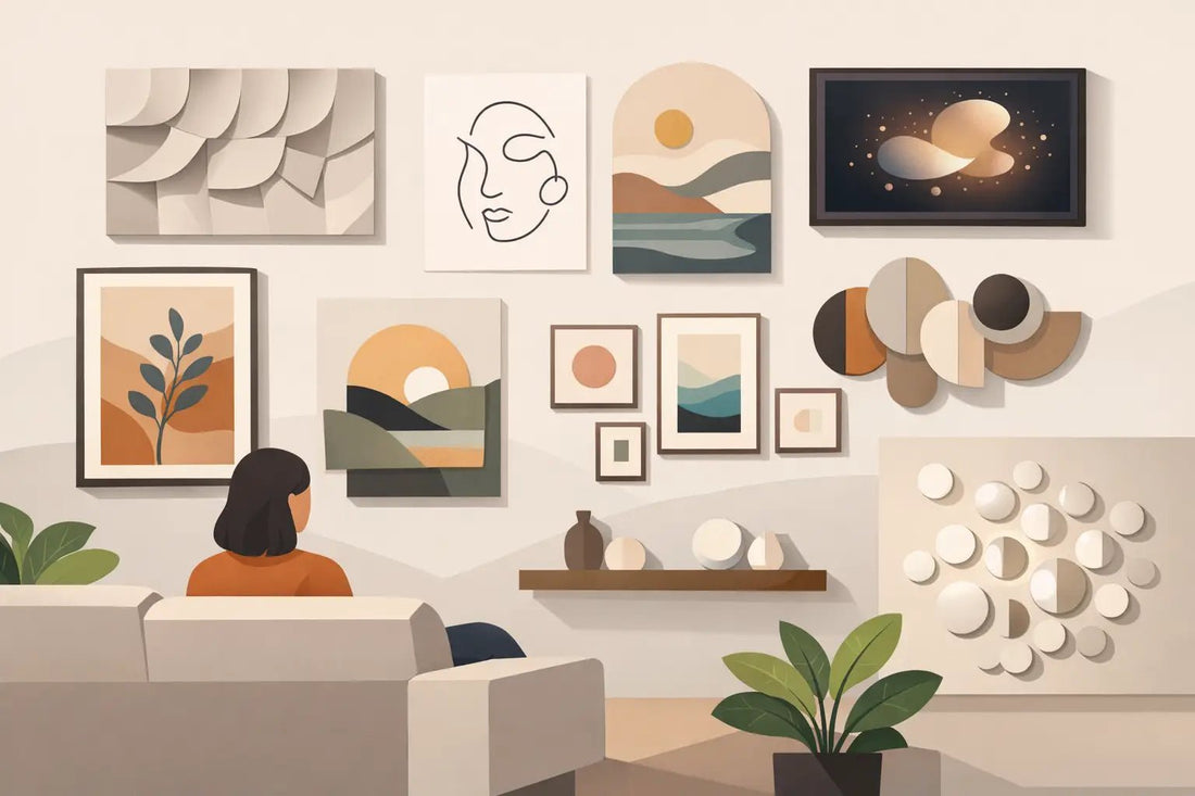 8 Wall Art Trends 2026 Homes Will Love Now - The Trendy Art