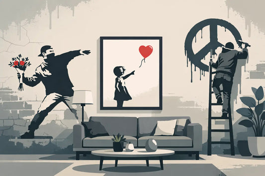Banksy Inspired Wall Decor That Makes a Statement