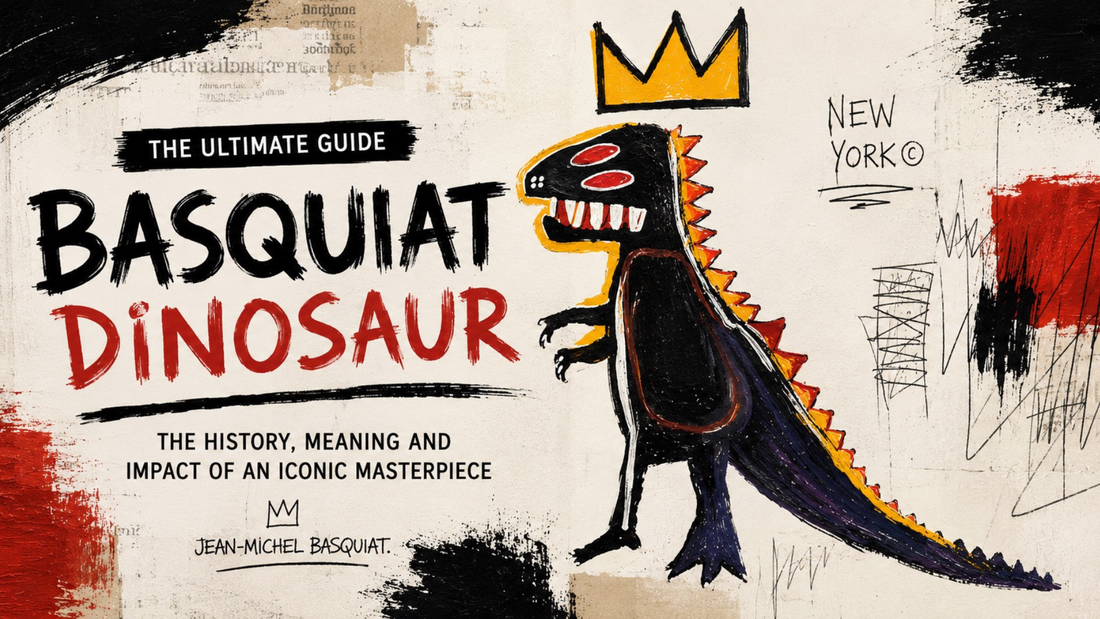 Jean Michel Basquiat Dinosaur