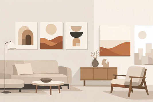 Minimalist Canvas Art Guide for Modern Rooms