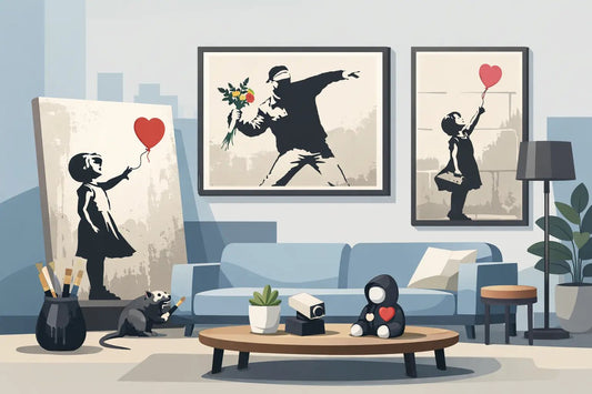 Banksy Art for Sale That Fits Your Space - The Trendy Art