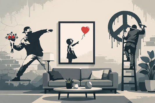 Banksy Inspired Wall Decor That Makes a Statement - The Trendy Art