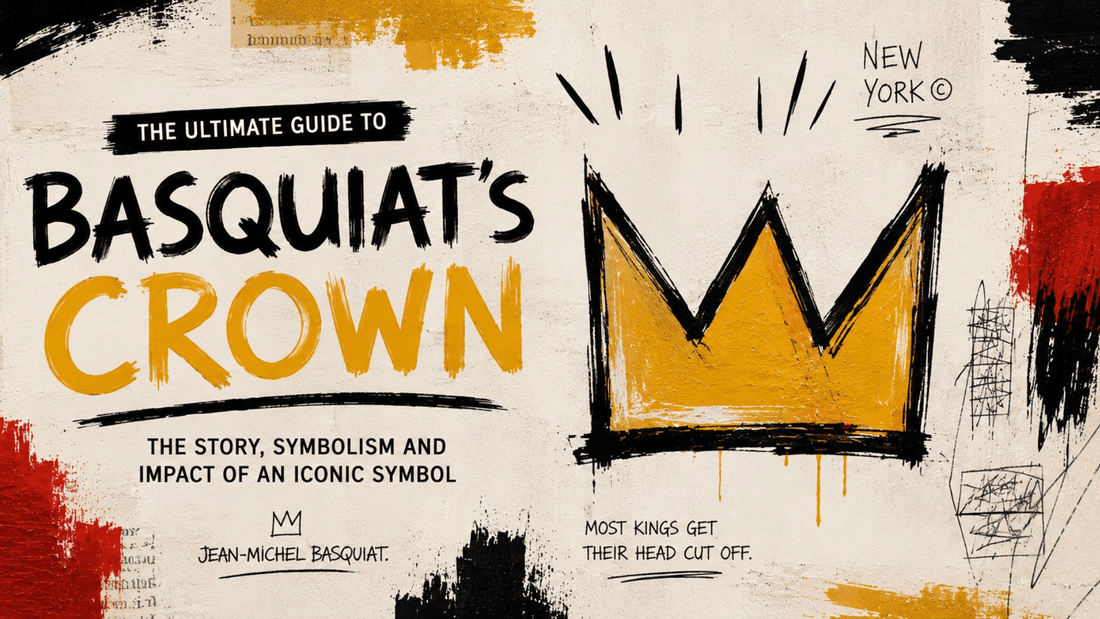 Basquiat Crown - The Trendy Art