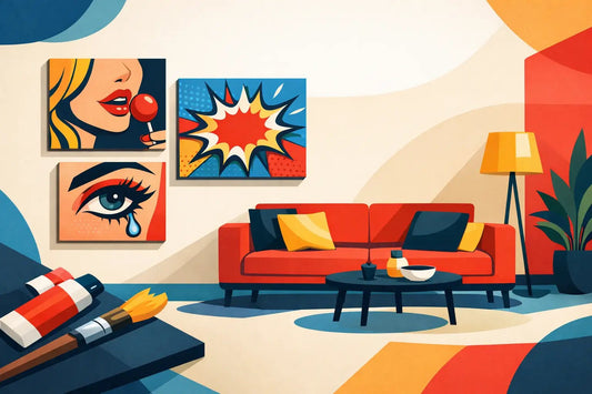 Best Pop Art Canvas Prints for Bold Rooms - The Trendy Art