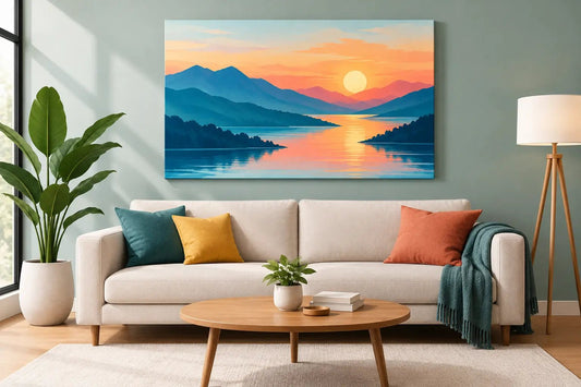 Canvas Print Colors That Transform a Room - The Trendy Art