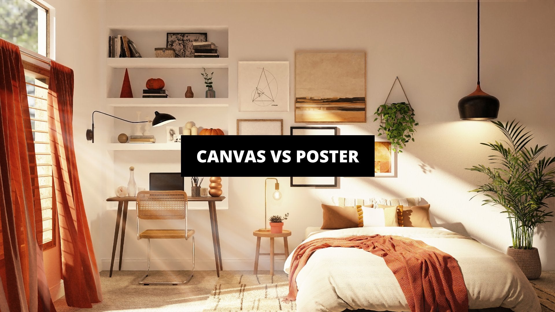 Canvas VS Poster - The Trendy Art