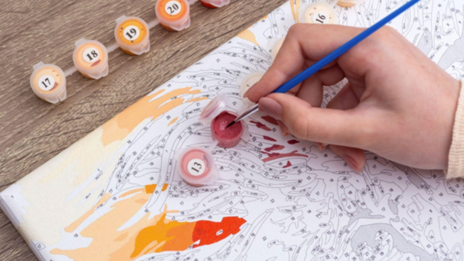 Creating Art One Number at a Time: The Craft Behind Paint-By-Numbers - The Trendy Art