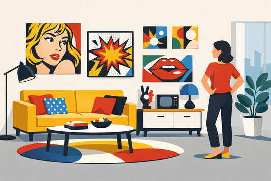 How to Style a Pop Art Living Room With Confidence