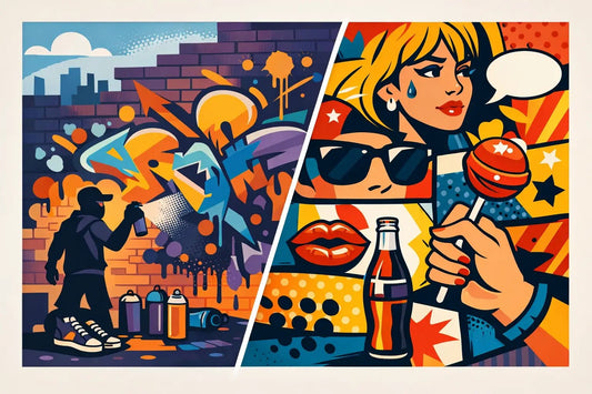 Graffiti Art vs Pop Art: Which Fits Your Space? - The Trendy Art