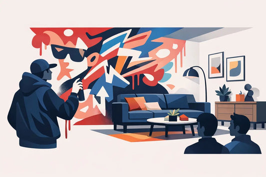 Graffiti Wall Art Buying Guide for Bold Rooms - The Trendy Art
