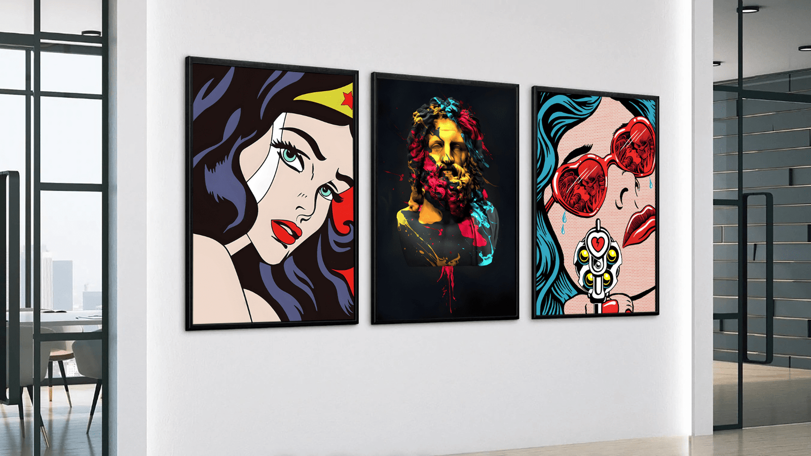 How to Choose Pop Art Canvas for Different Room Styles - The Trendy Art