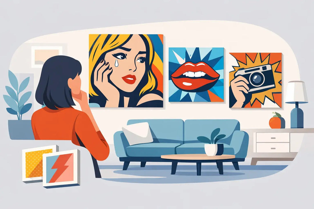 How to Choose Pop Art Canvas for Your Space - The Trendy Art