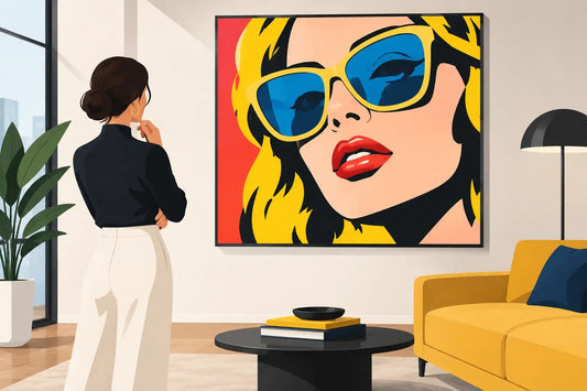 How to Choose Pop Art That Owns the Room - The Trendy Art
