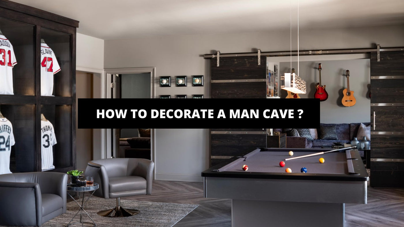 How To Decorate A Man Cave ? | The Trendy Art