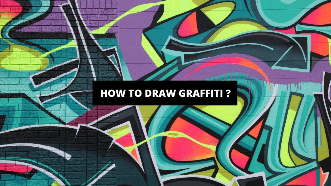 How To Draw Graffiti ?  - The Trendy Art
