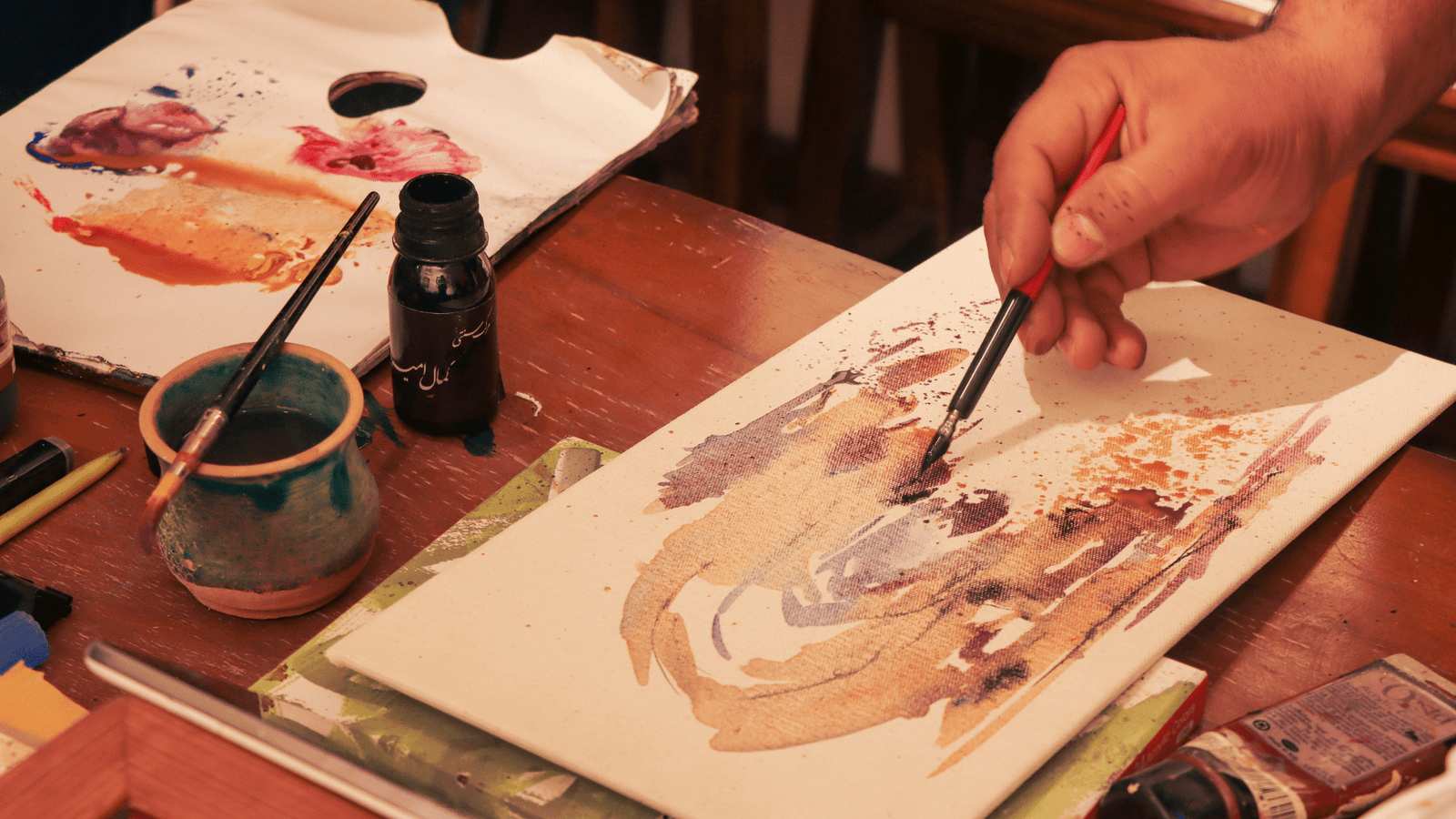 How to Start Painting At Home - The Trendy Art