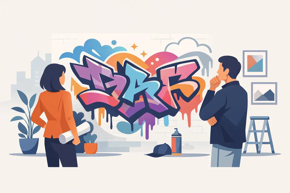 How to Style Graffiti Wall Art With Confidence - The Trendy Art