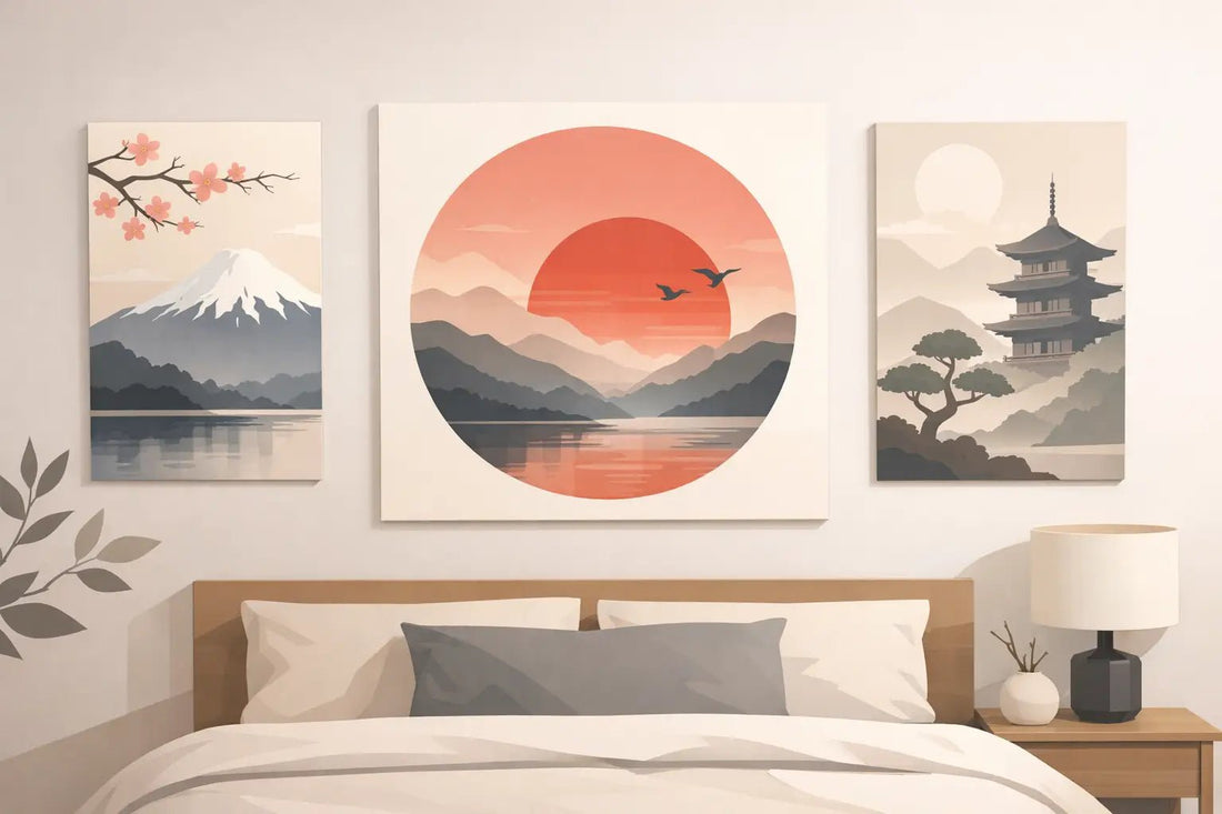 Japanese Wall Art for Bedroom That Sets the Mood - The Trendy Art