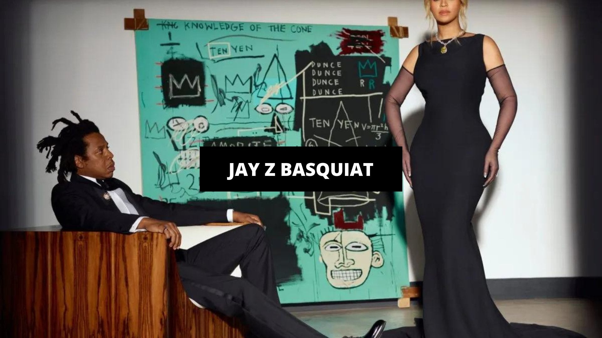 Basquiat/JayZ mash-up 2024 art