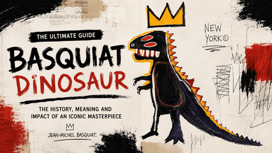 Jean Michel Basquiat Dinosaur - The Trendy Art