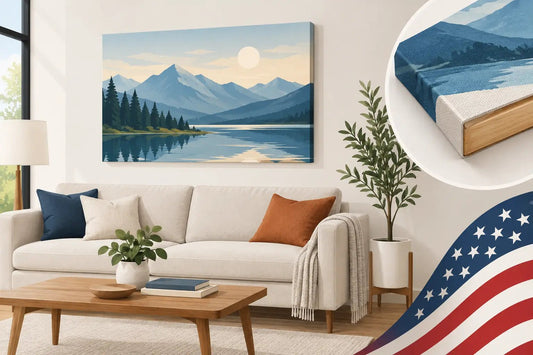 Made in USA Canvas Review for Modern Homes - The Trendy Art