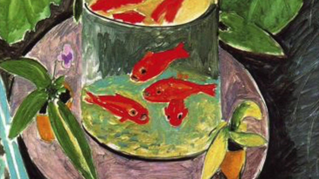Matisse’s Goldfish Painting: A Vibrant Reflection of Color and Calm - The Trendy Art