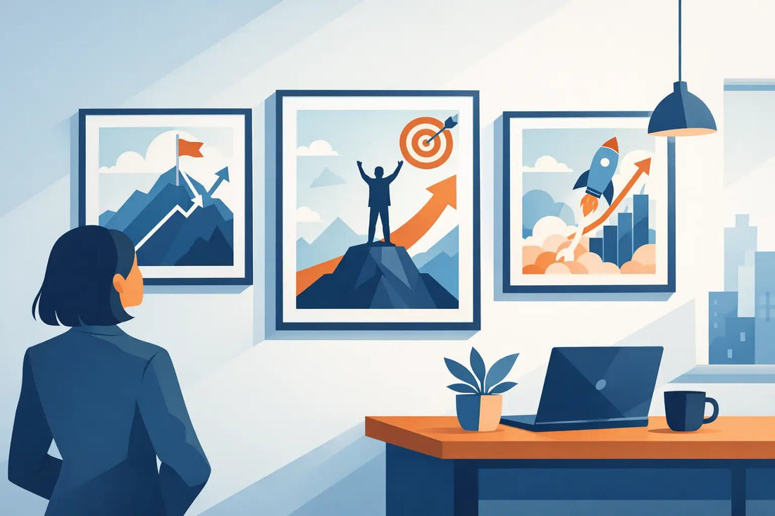 Motivational Office Wall Art That Means Business - The Trendy Art