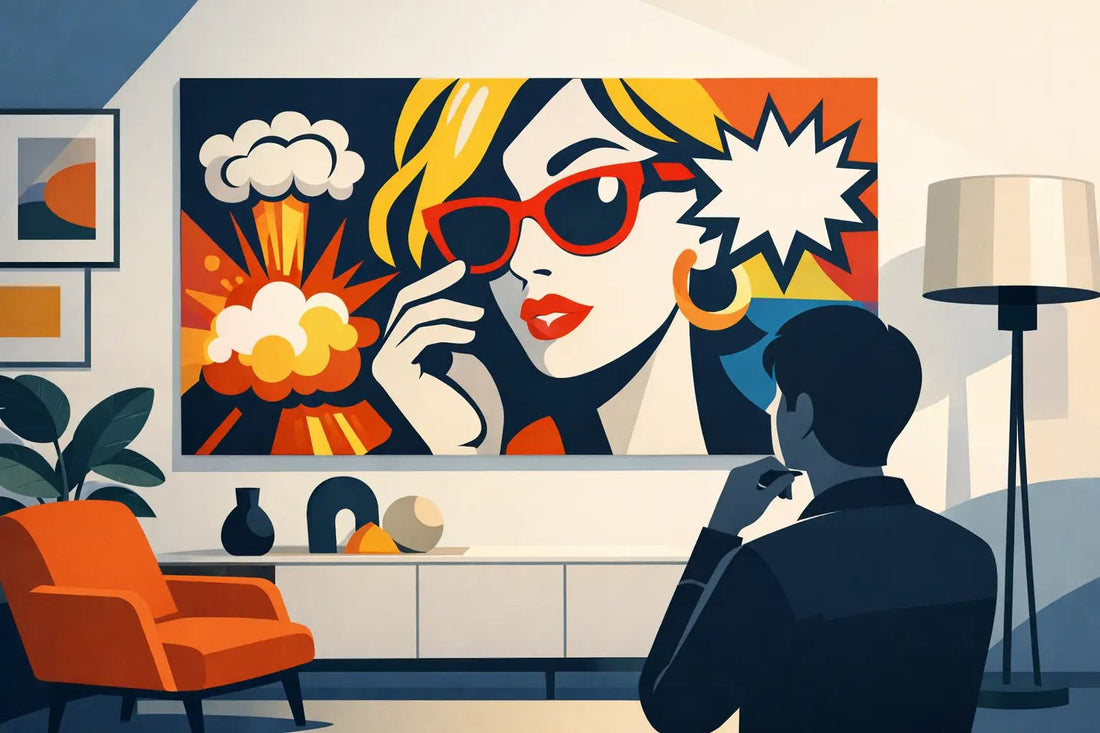 Pop Art Canvas Print Review for Bold Interiors - The Trendy Art