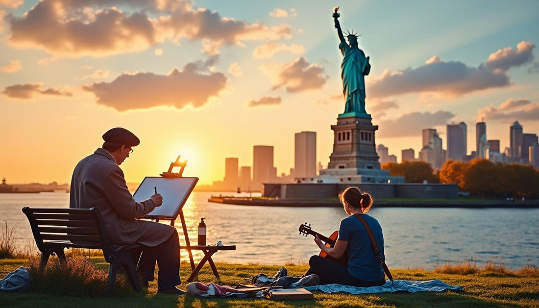 Statue of Liberty Art: How the Iconic Monument Inspires Creativity - The Trendy Art
