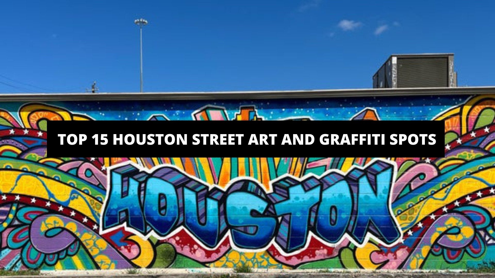 Top 15 Houston Street Art and Graffiti Spots The Trendy Art